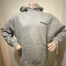 Fear of God Essentials Hoodie Dark Oatmeal Size LG