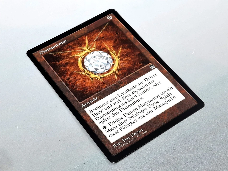 MTG - STRONGHOLD (BB/'98) - DIAMANTMOX - MOX DIAMOND / RARE / NEVER PLAYED / NM - Bild 3 von 4