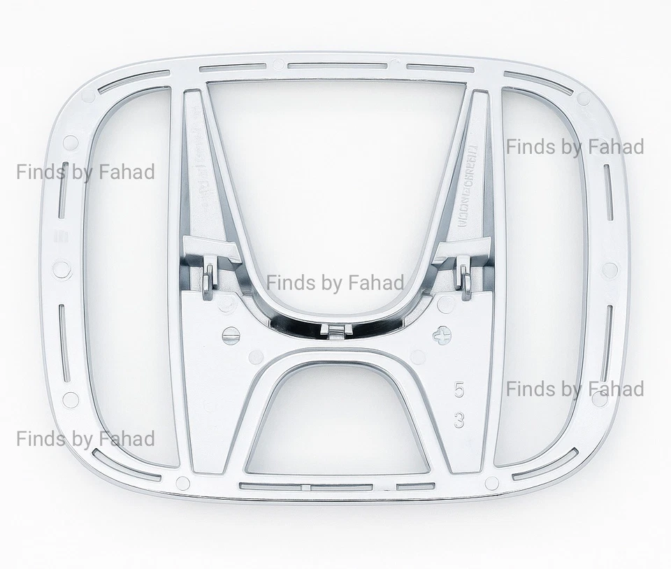 2009 - 2021 Honda Civic Sedan Front Grille Emblem Logo 75700-TF0-000 –OEM Chrome Foto 2 de 4