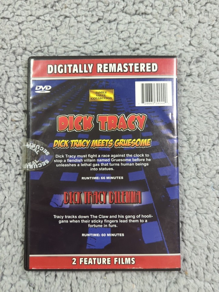 Dick Tracy Meets Gruesome/Dick Tracy Dilemma (DVD) 728665390440| eBay