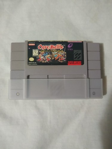 Ogre Battle: The March of the Black Queen (Super Nintendo SNES) - Clean, Tested