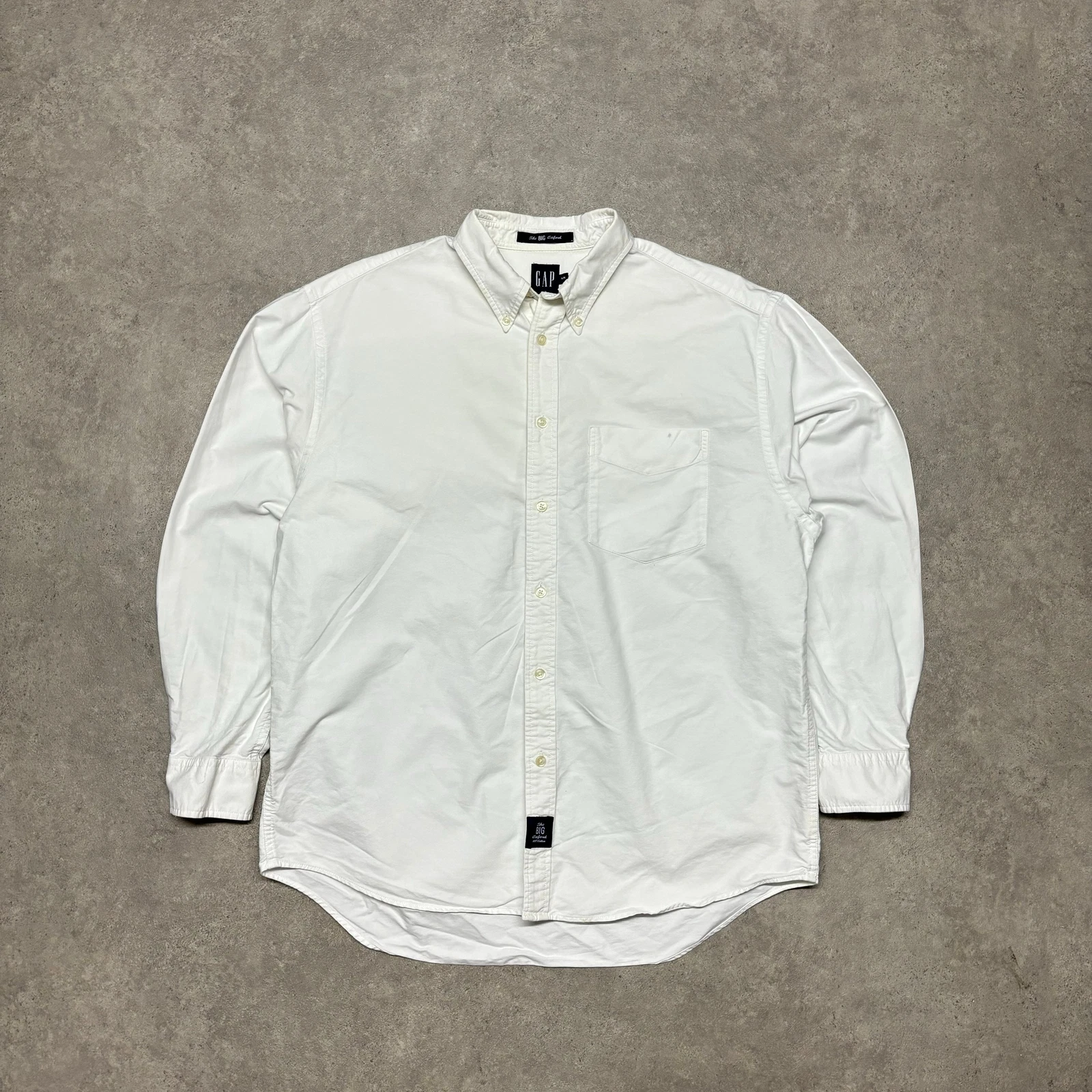 Vintage GAP white Long Sleeve Shirt (L)