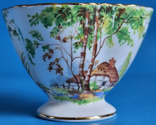 (2) Tazas de té y platillos Hammersley con taza de té narciso cabaña Lorna Doone - Inglaterra - Imagen 12 de 24