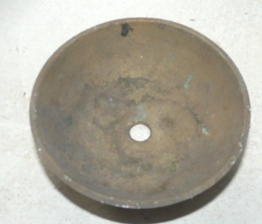 TIMBRE DE PENDULE COMTOISE ANCIENNE EN BRONZE §1 - Photo 2/2