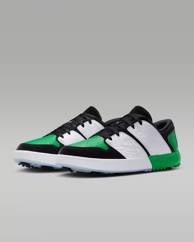 Jordan NU Retro 1 G Golf Shoes Black Lucky Green White Men's | Size 8 - 15 - Image 4 of 4