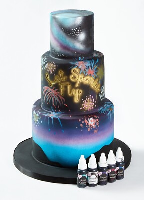 Birthday Cake Airbrushing Cakes For Beginners Airbrush Colours For