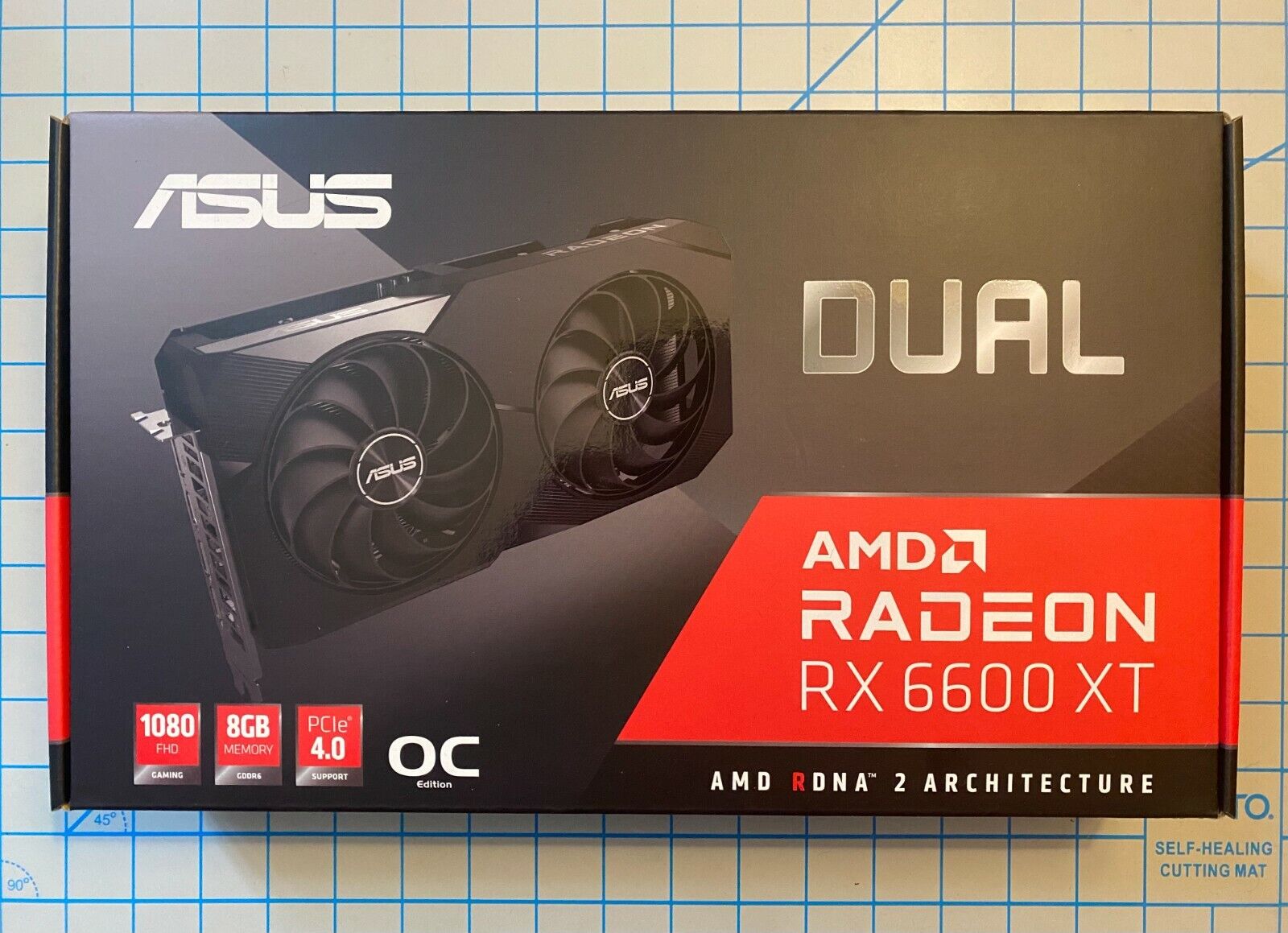 ASUS+Dual+Radeon+RX+6600+XT+OC+8GB+GDDR6+Graphics+Card for sale