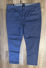 Gap Mens Super Soft Stretch Twill 5 Pocket Slim Pant, Blue Indigo 40W x 30L