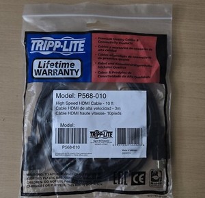 Tripp Lite HDMI M/M CABLE 10 feet