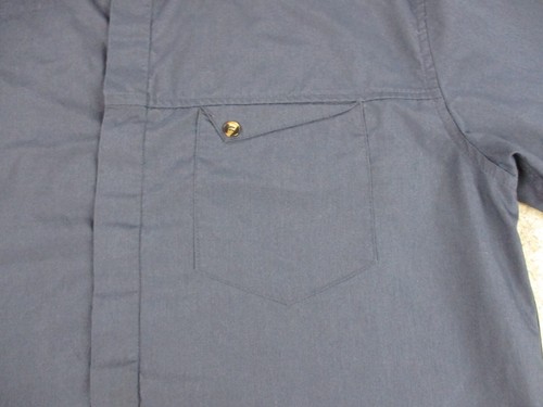McDonalds Shirt Mens Medium Blue Apparel Collection Button Up Employee Uniform - Picture 4 of 11