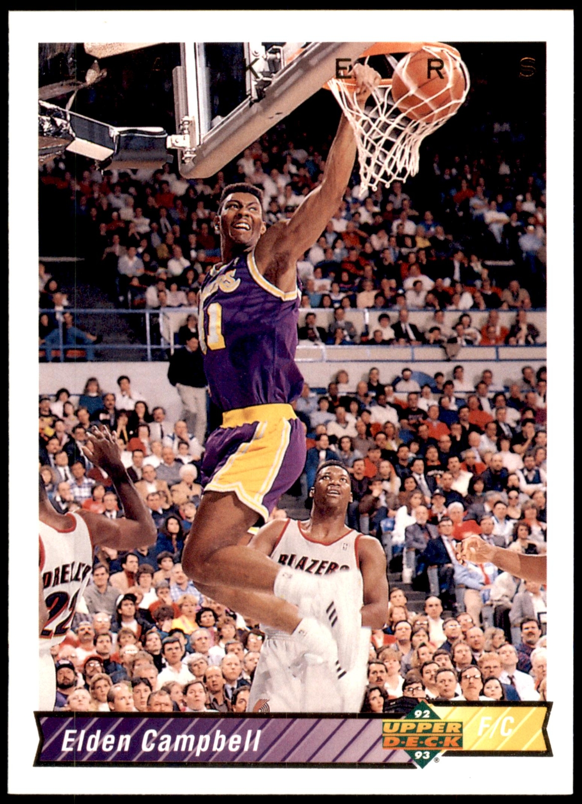 Elden Campbell #152 1992-93 Upper Deck