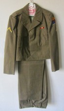 Vintage 1950's US Army DRESS UNIFORM JACKET 40S w/ Pants 33" Waist 29" Ins 2pc