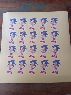 Sonic stickers if you want different ones just message 
