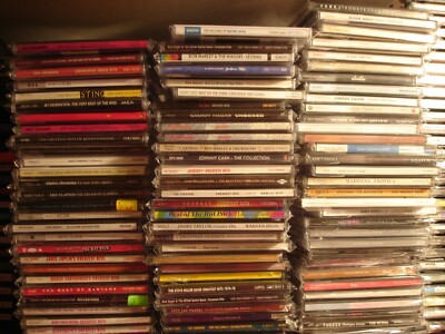 5 Random CD Lot  Well Known Artists Rock / Pop / Country - $12  w/FREE Shipping