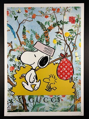 DEATH NYC 45x32cm Ltd Ed Signed Graffiti Pop Art Print 