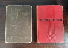 Lot Of 2 Vintage  Hymnals: Hard Cover