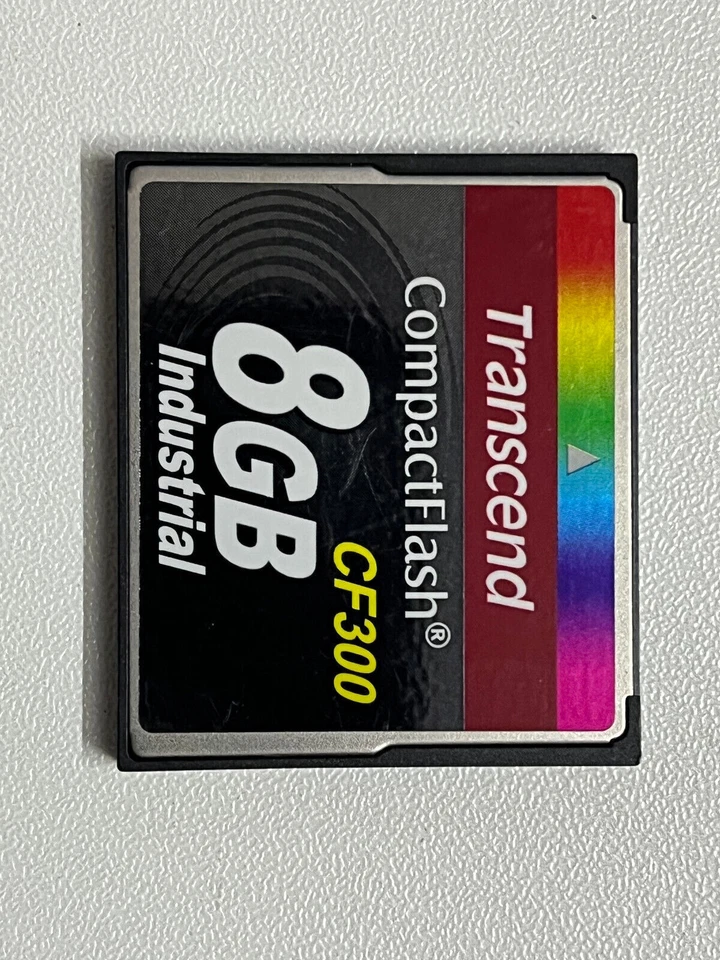 New Transcend Industrial Grade 8GB CF300 8GB CompactFlash CF Card Fast shipping - Image 4 of 4