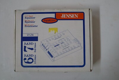 Jensen QX216 Equalizer 26 Band | eBay