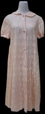 Pink 60s Vintage Dressing Gown Robe