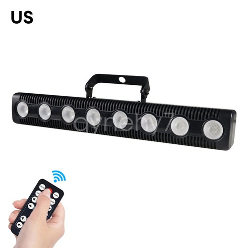 45W Stage Light Bar Wall Wash Effect 8 LED RGBW DJ Disco Party Light with Remote - Picture 15 of 18