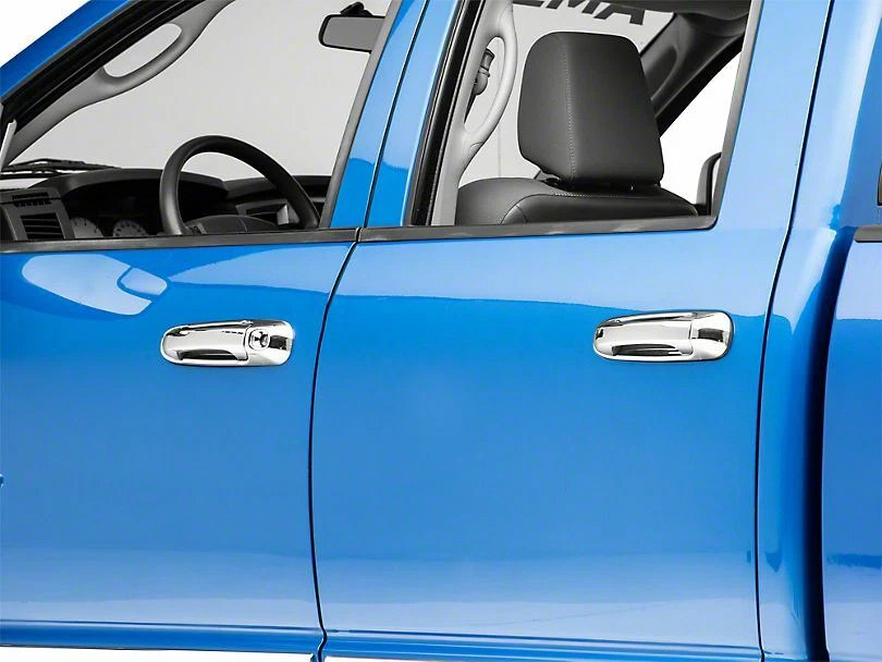 For 2002-2008 Dodge Ram 1500 2500 3500 Chrome 4 Door Handle + Tailgate Covers - Изображение 2 из 3