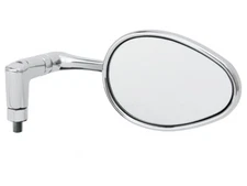 TANAX APE-101-10  Napoleon Motorcycle Bike Lute Mirror L/R Common Silver Japan