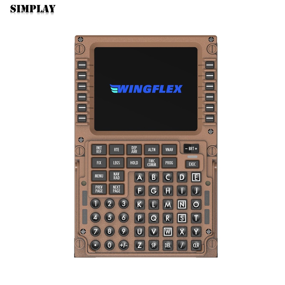 WingFlex B777 CDU Control Display Unit Aviation-Grade Flight