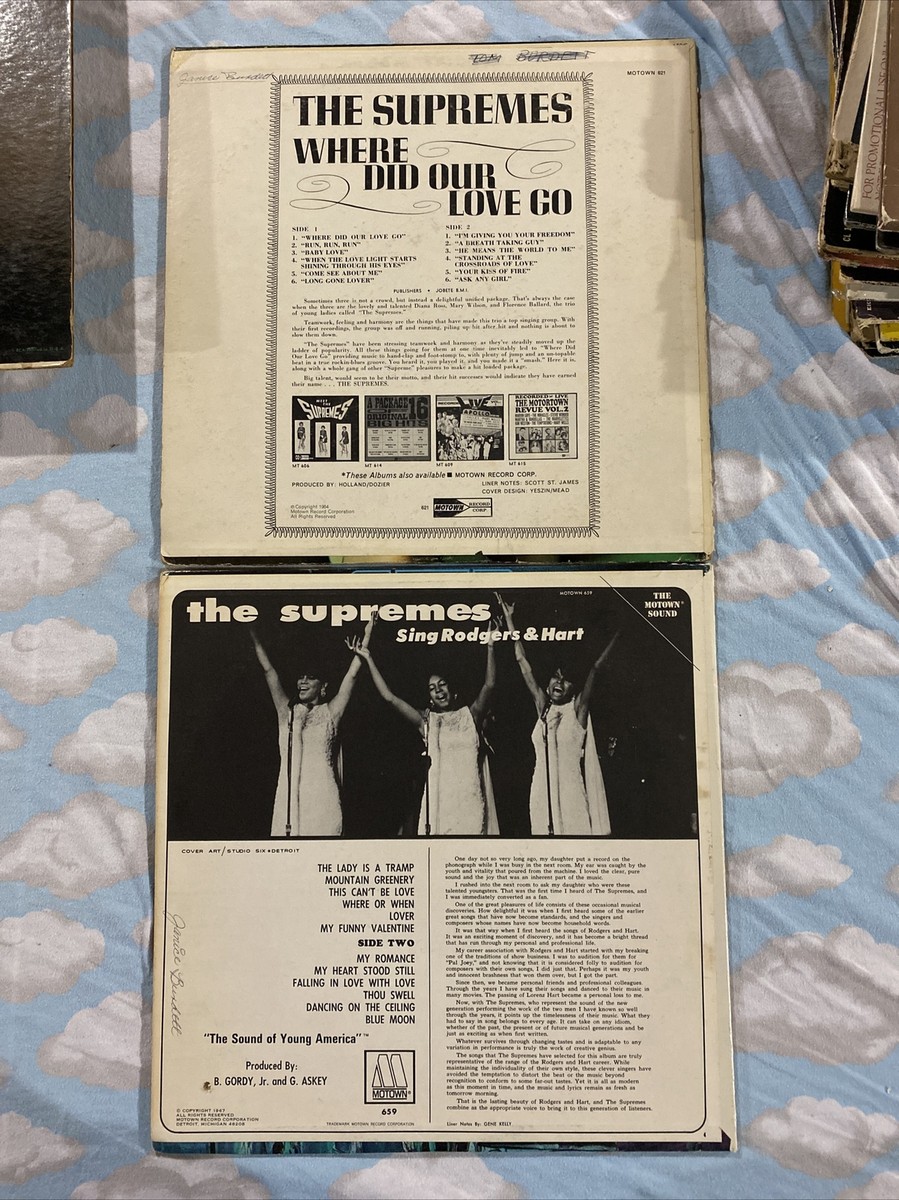The Supremes (2 Vinyl LP Lot) | eBay