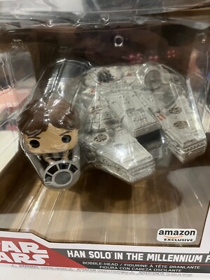 Funko POP 321 Star Wars Han Solo in the Millennium Falcon Amazon