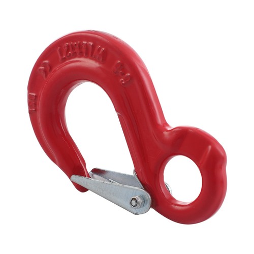 Pair 6mm/8/10mm Hammerlock Eye Sling Hook Safety Chain Caravan Trailer Connector - Picture 14 of 21