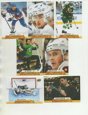 2020-21 UPPER DECK SERIES 1 & 2 HOCKEY - UD CANVAS YOU PICK