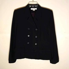 Chaus Petite Blazer Size 12 Career Piece. Black