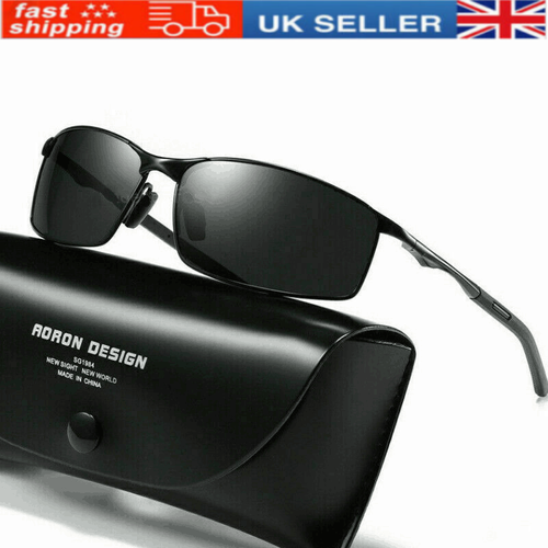 Polarized Mens Photochromic sunglasses UV400 Pilot Sport Glasses