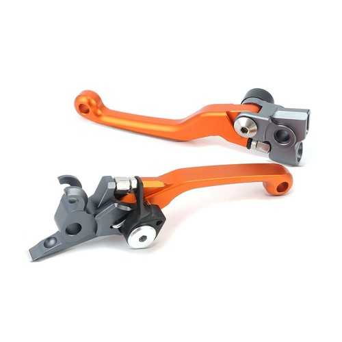 Set Maneta Freno + embrague para KTM 350 SX-F 11-13 Flex naranja - Imagen 3 de 4