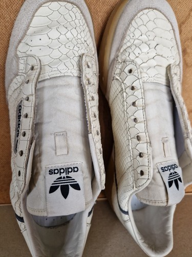 Adidas Continental 80 Python Off White Sneaker Herren UK 11 - Bild 10 von 18