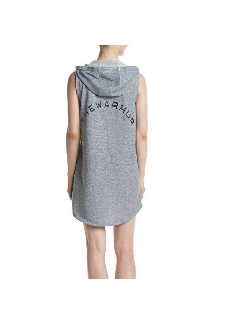 NUEVO Vestido para mujer The Warm Up by Jessica Simpson con espalda de marca gris mediano  Foto 2 de 4