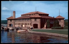 Lake Geneva Riviera Wisconsin WI Little Switzerland Posted 1964 Postcard