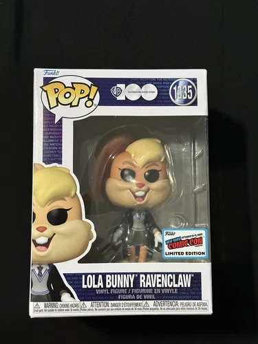 Funko POP! WB 100 Lola Bunny Ravenclaw #1335 2023 NYCC Exclusive Sticker