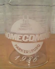 VTG CORNING Pyrex GLASS 3 OZ 1986 Parkersburg WV Homecoming MEASURING CUP BEAKER