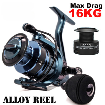High Quality Alloy Fishing Reel Double Spool Gear Ratio High Speed Spinning Reel