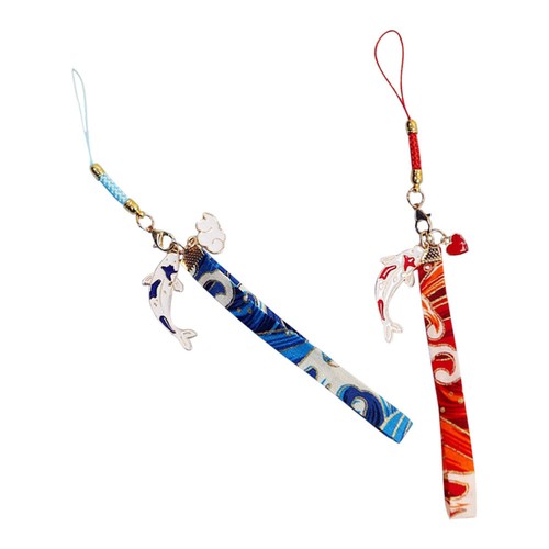 2 Pcs Koi-Handy-Lanyard Armband Seil Zum Aufhängen Von Mobiltelefonen - 第 6/12 張圖片