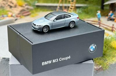 Herpa BMW M3 Coupe E92 Silber '' BMW Dealer Edition '' OVP 1:87