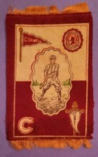 1910 Murad tobacco felt B33 CORNELL UNIVERSITY Baseball TOUGH
