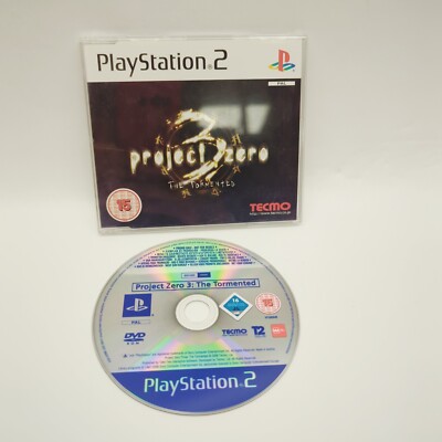 Project Zero 3 The Tormented PS2 PROMO Extrem Selten PS2 UK PAL TECMO KOMPLETTES SPIEL