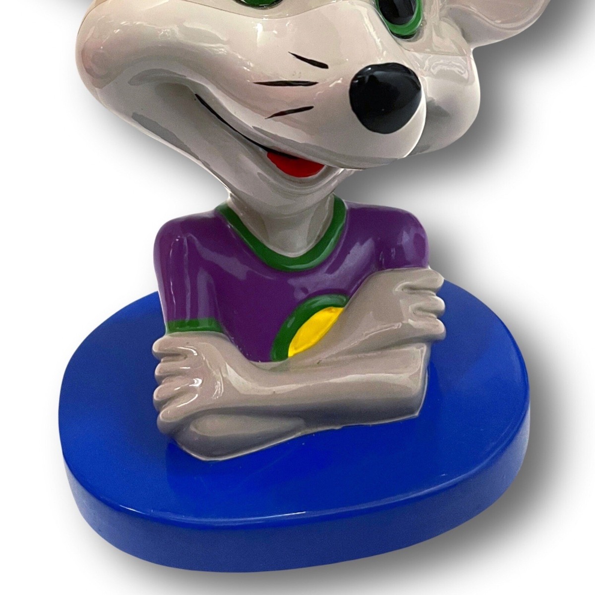 🌟VERY RARE Chuck E Cheese Sculpture In Store Game Piece - HTF