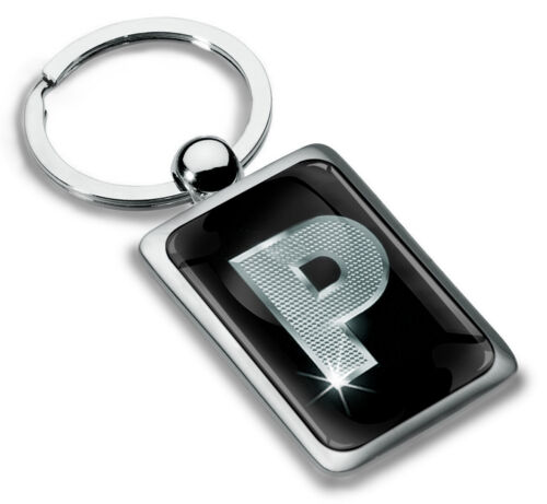 A - Z Alphabet Letter Initial Metal Keyring Keychain with Giftbox Key Ring Chain - Foto 44 di 64