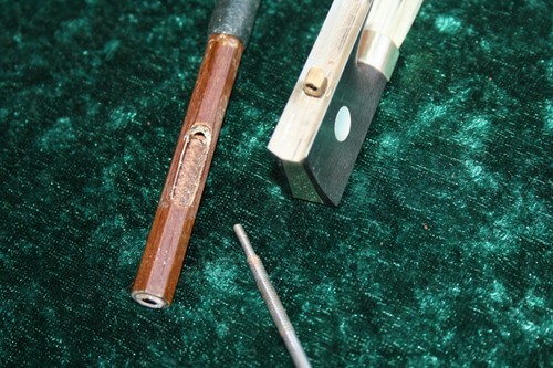ALTER BOGEN,GEIGENBOGEN,BOGEN FÜR VIOLINE,NEUWERTIG,NR 7,SPIELBEREIT,UNBENUTZT - Bild 14 von 16