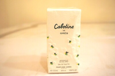 Cabotine De Gres Eau de Toilette Natural Spray 50 ml  1.69 oz for Women Vintage