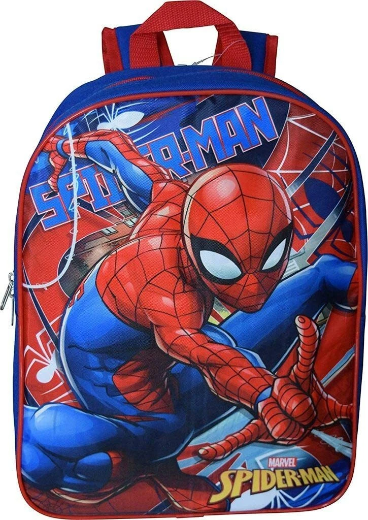 Spiderman Mochila 15&#039;&#039; Escolares Mochilas Escola Para Niños De 4 5 6 8 | eBay