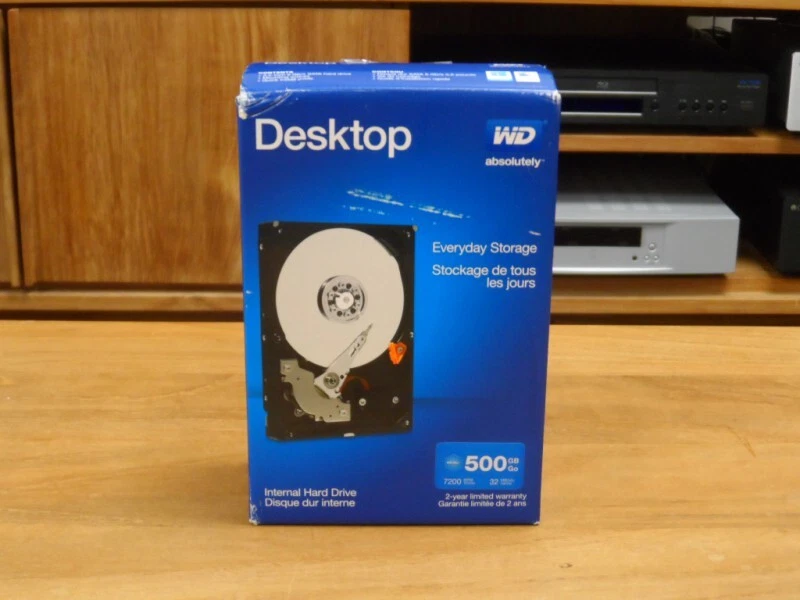 Western Digital Desktop 500GB (WDBH2D5000ENC-ERSN) - interne Festplatte